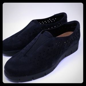 Clarks Artisan Womens Shoe Black Slip One Size 11